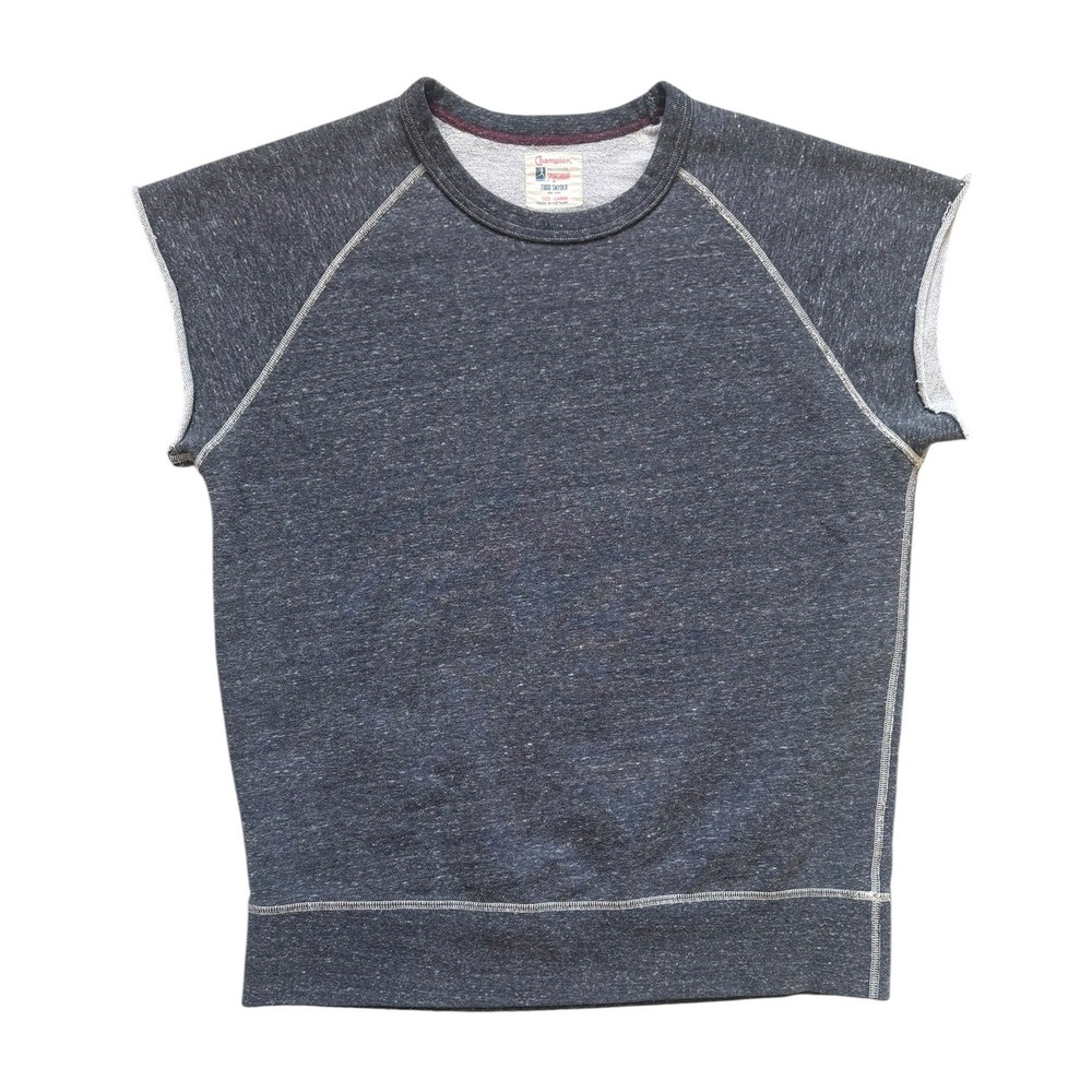Todd Snyder X Champion Sleeveless Terry Sweatshirt Gray Large Casual Crewneck